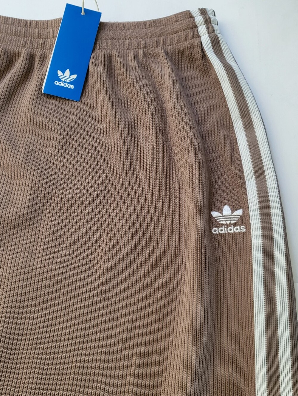 Adidas Originals Midi Skirt Women's Size S M L Brown - Picture 4 of 8